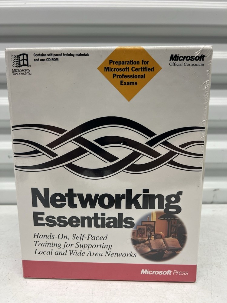 Microsoft Networking Essentials Training Kit w/ CD-ROM Sealed Microsoft Press