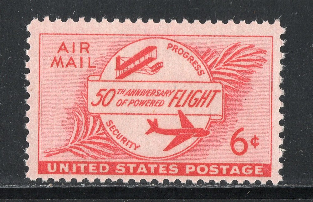 C47 * POWERED FLIGHT *   U.S. Postage Stamp  MNH (a)