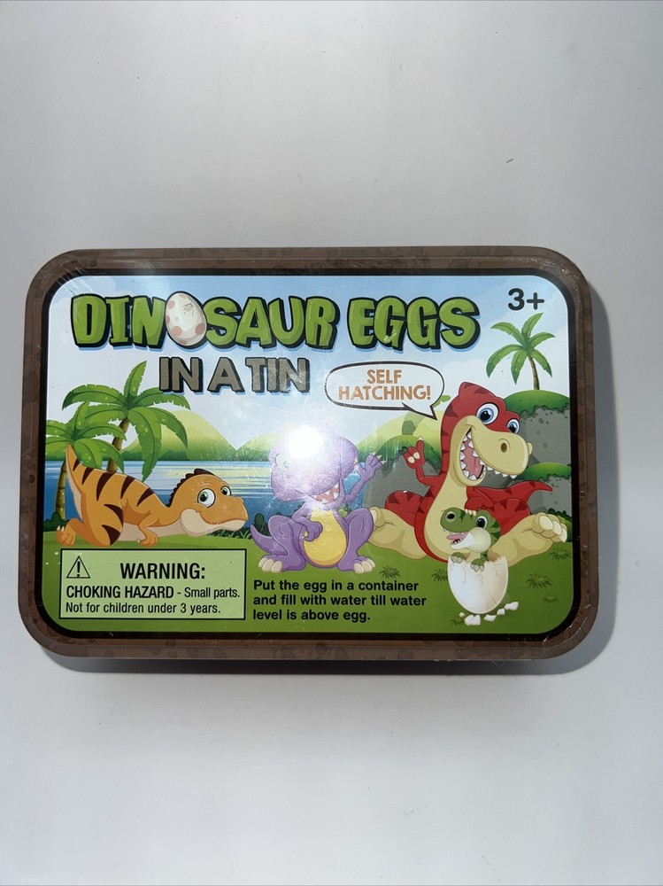 Dinosaur Eggs In A Tin Set