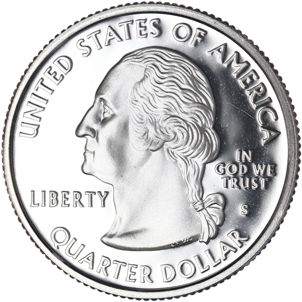 2008 S State Quarter Alaska Gem DCam Proof CN-Clad