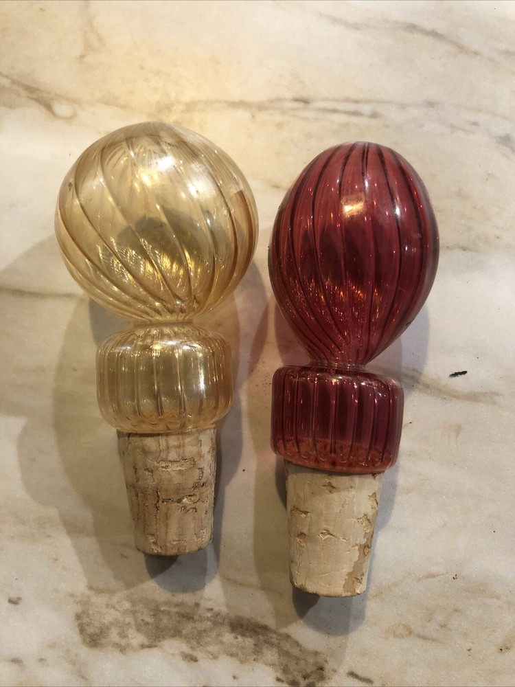 Wine Bottle Glass Cork Replacement Lot.