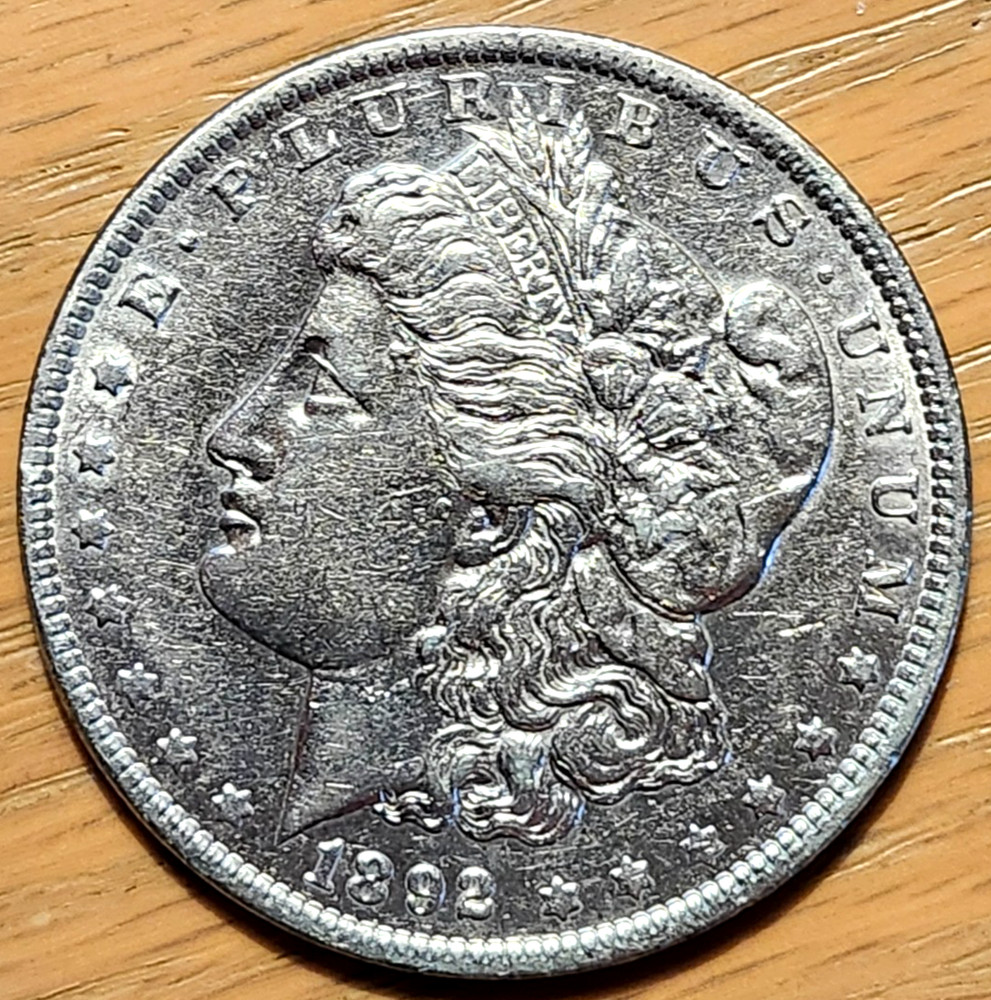 1892 P MORGAN 90% SILVER #