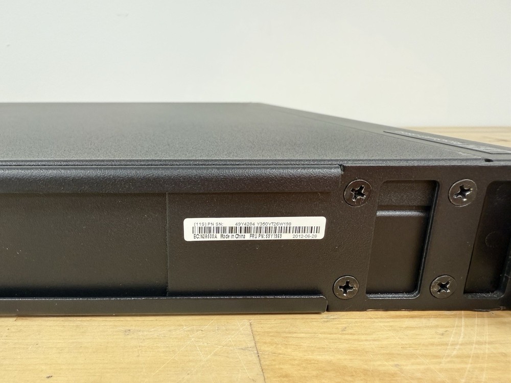 IBM Rackswitch G8052 48-Port Ethernet Switch