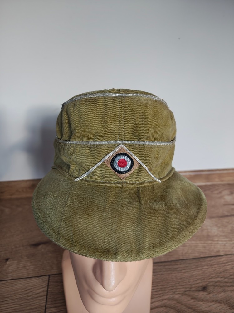 WW2 GERMAN WH OFICER AFRIKACORP HAT