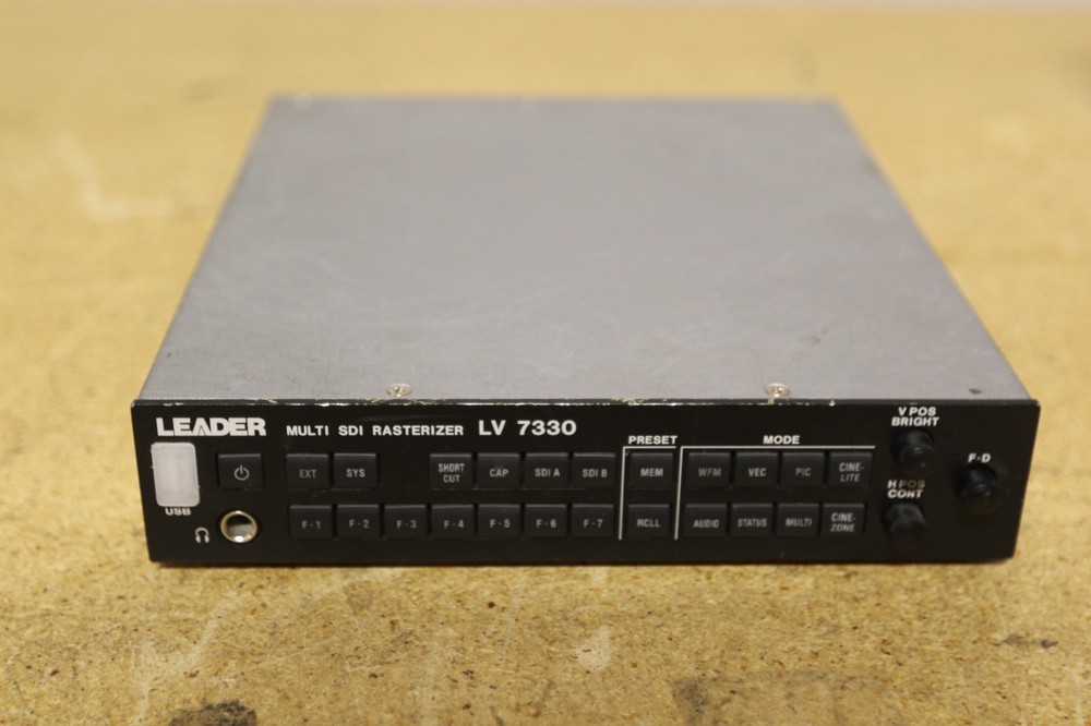Leader LV 7330 HD/SD-SDI Rasterizer