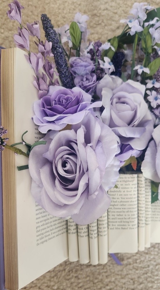 Emma, by Jane Austen, Floral Display Book