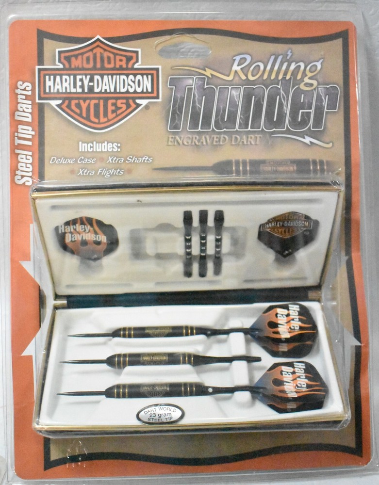Harley Davidson Steel Tip Darts Rolling Thunder