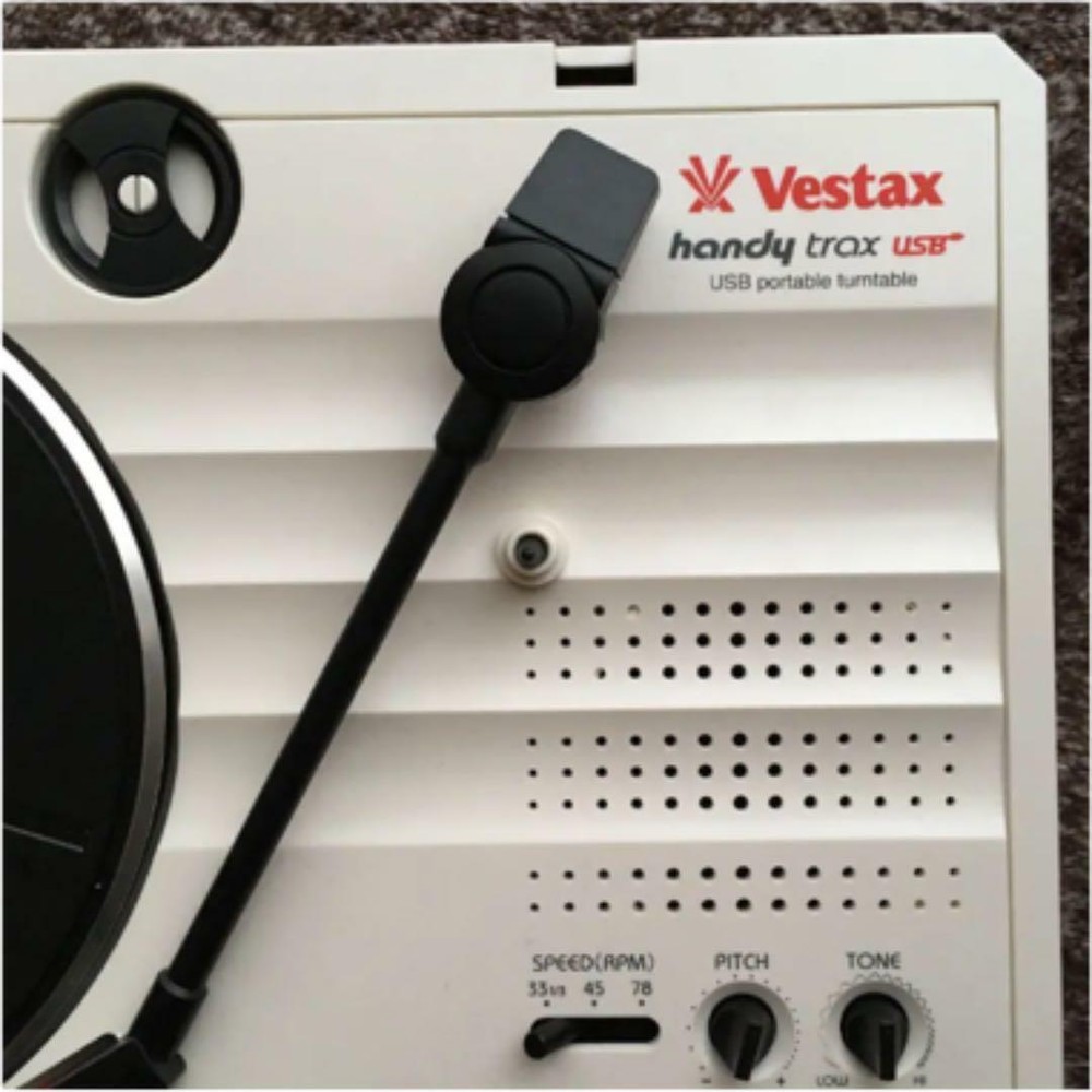 Vestax Handy Trax Turntable White Initial model Analog Portable Record Player