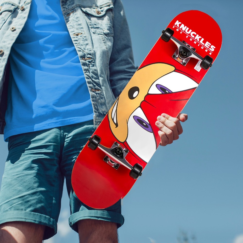 Sonic 31" Popsicle Skateboard - Knuckles