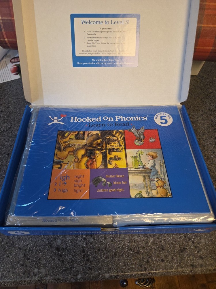 Hooked On Phonics- Level 5. Open Box But Brand New