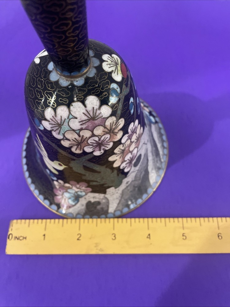 VTG Large Cloisonné Bell