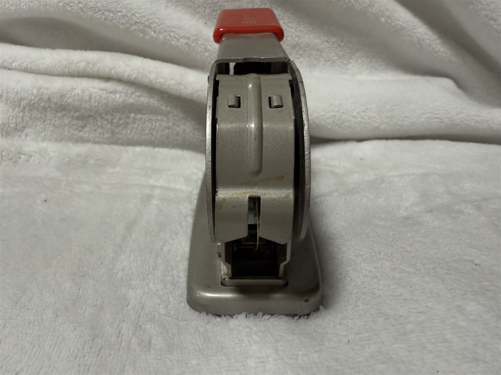 BATES STAPLER MODEL C WIRE FED MADE IN USA WITH PARTIAL ROLL WIRE