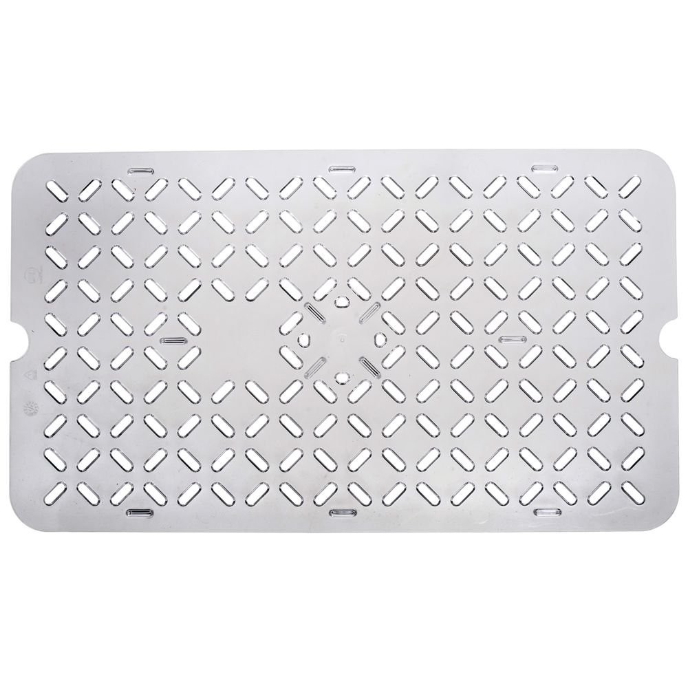 Super Pan III Full Size Low Temp Plastic False Bottom, Clear