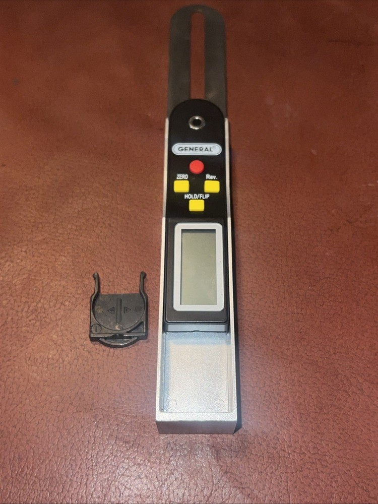 General Tools Digital 8" Sliding T-Bevel Protractor Gauge Angle-izer See Des