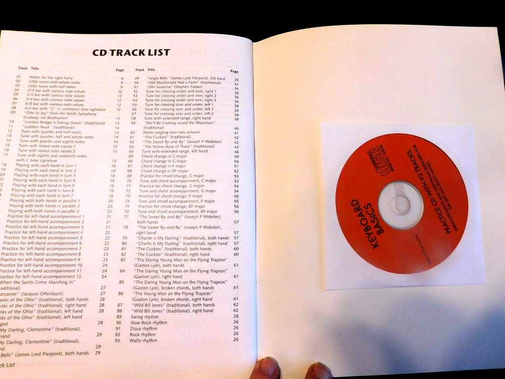 KEYBOARD BASICS WITH PRACTICE CD W/93 TRACKS, NAUMANN