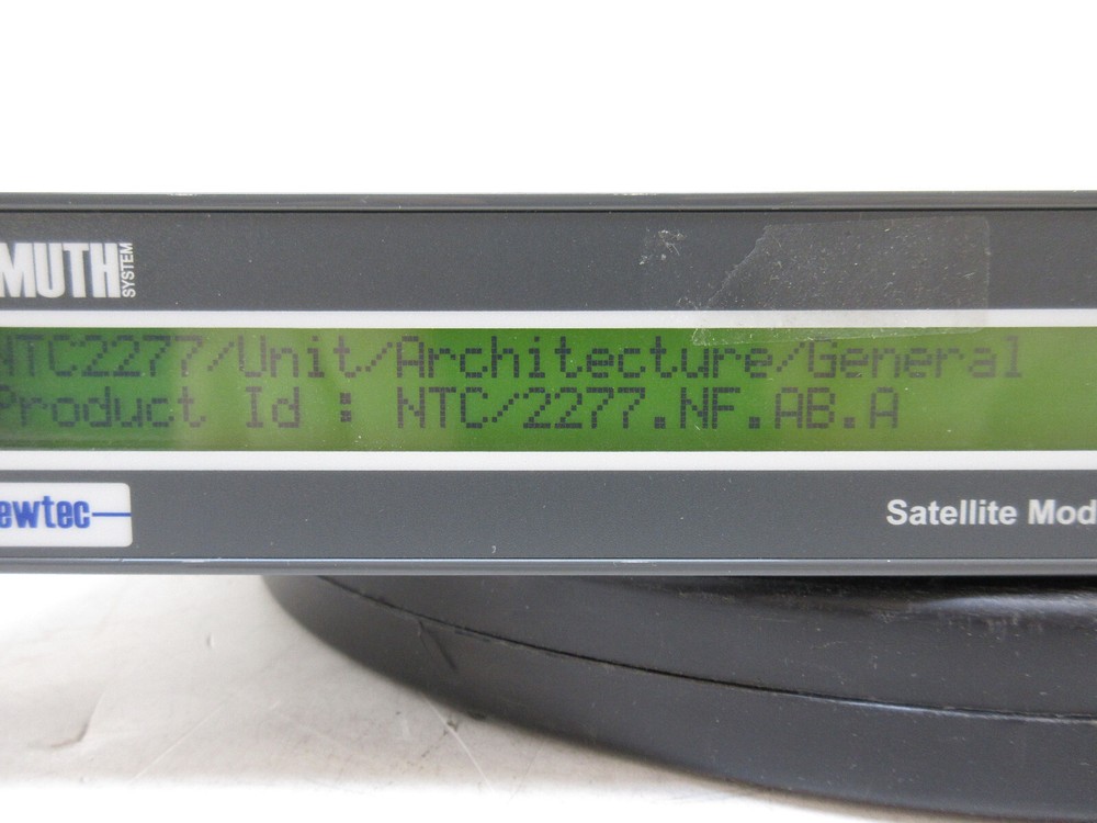 Newtec Azimuth DVB-S2 Broadcast Satellite Modulator Type: NTC/2277/xF