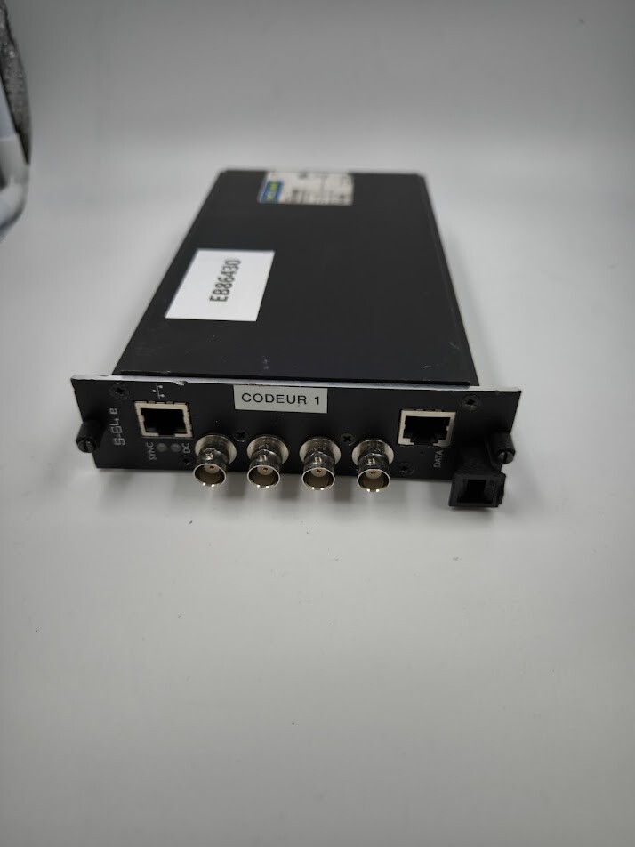 Siqura S-64 E Video Encoder - Used, Untested, No Accessories