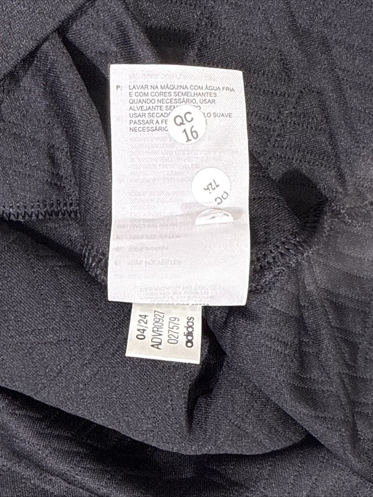Adidas Adi Pattern Pullover Mens Size Small Black Performance Gym Training Casua