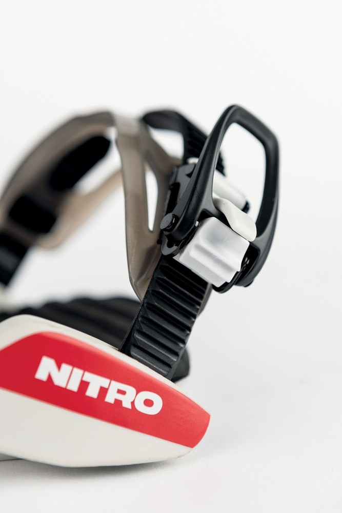 Nitro Rambler Men's Snowboard Bindings, Raw, Large MY26