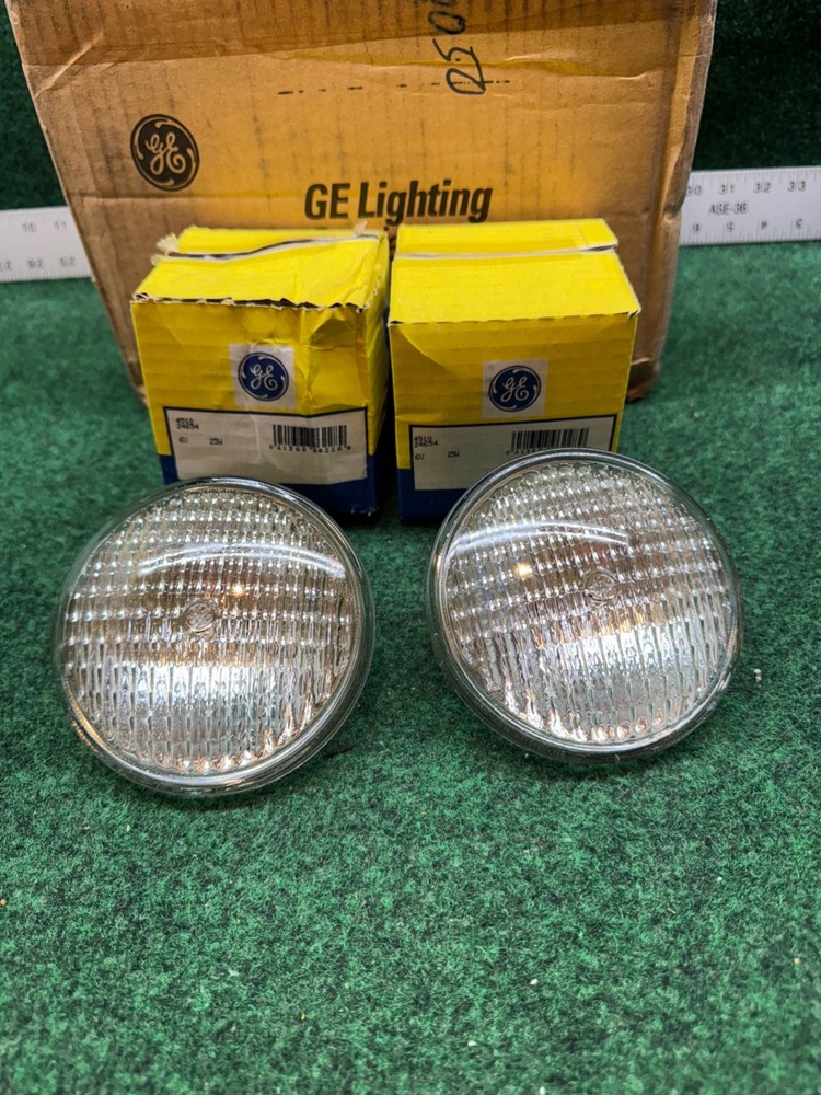 2 - General Electric 4510 Tarctor Light Bulb 6V 25W Screw Terminals