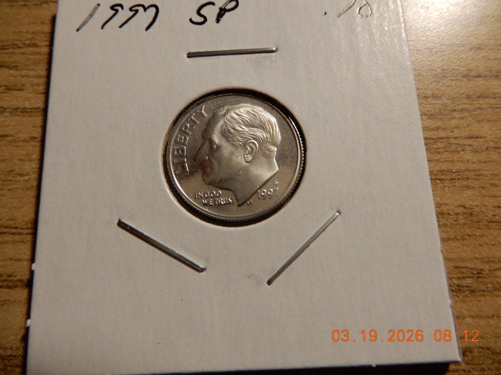 1997-S Silver Roosevelt Dime