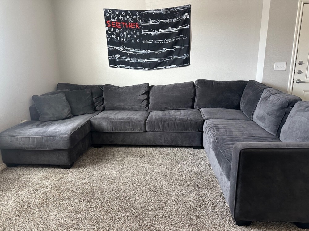 grey couch sofa for living room