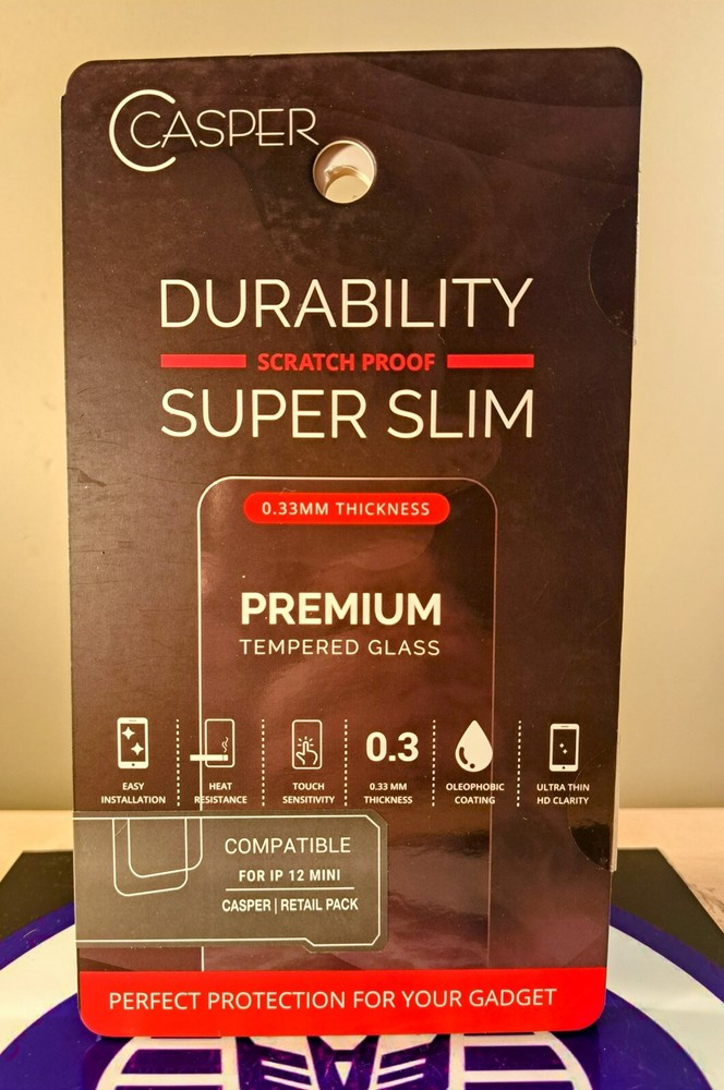 CASPER PREMIUM TEMPERED GLASS CLEAR FOR APPLE IPAD 12 MINI