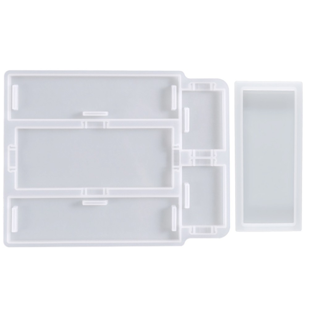 Silicone DIY Resin Mold Desk Storage Organizer Making Tool Epoxy Casting Mould