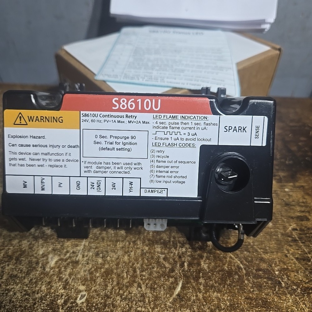 S8670E Furnace Pilot Module Control Board S8670E3003