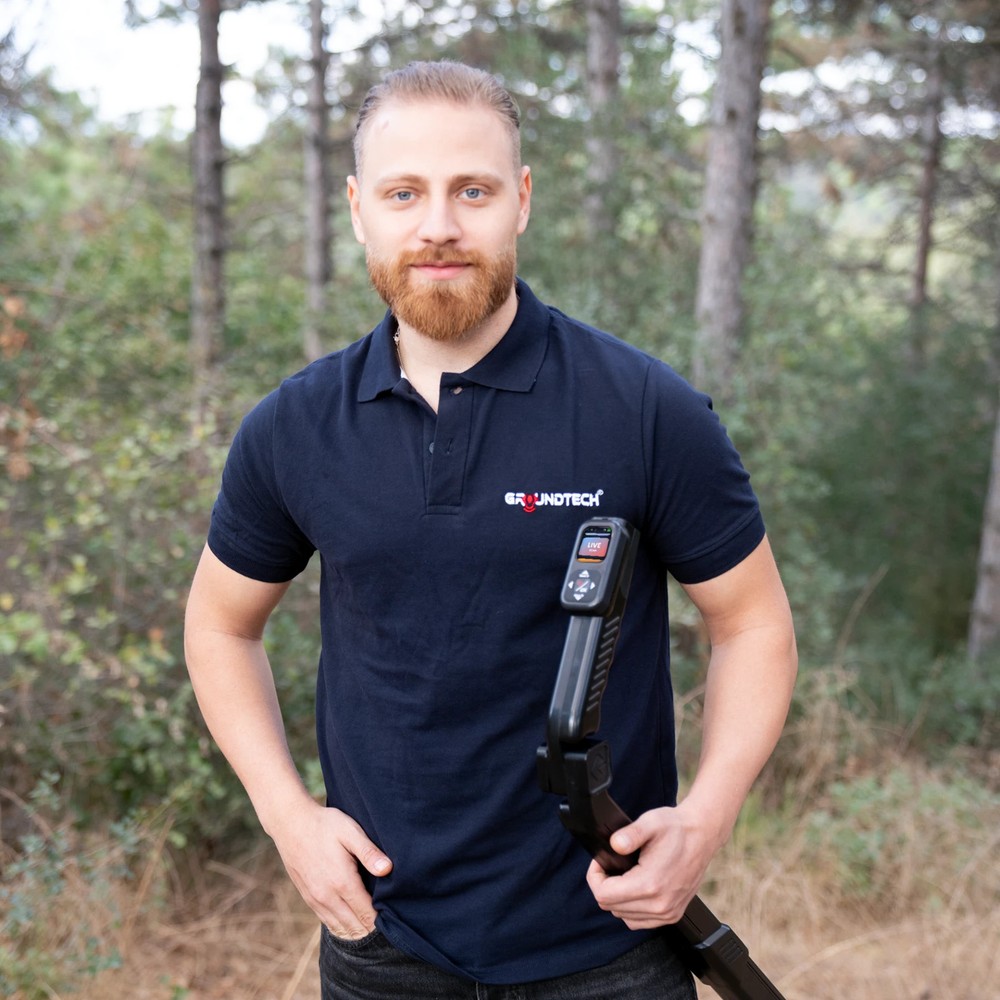 Conrad GR-4 3D Groundtech Scanner – Deep Metal Detector, Dual Sensor System