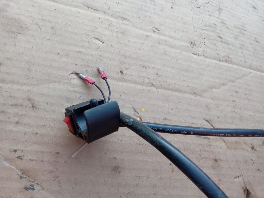 ryobi cultivator ry60511b on/off switch
