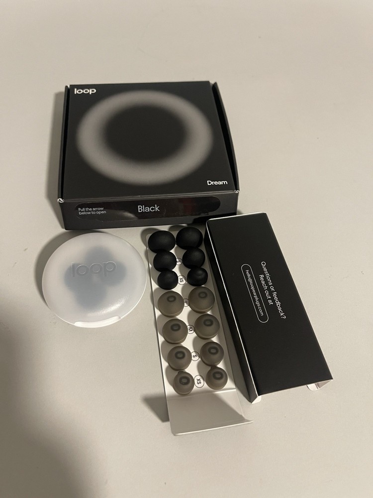 Loop Dream Sleep Earplugs Noise Reduction Silicone & Foam New