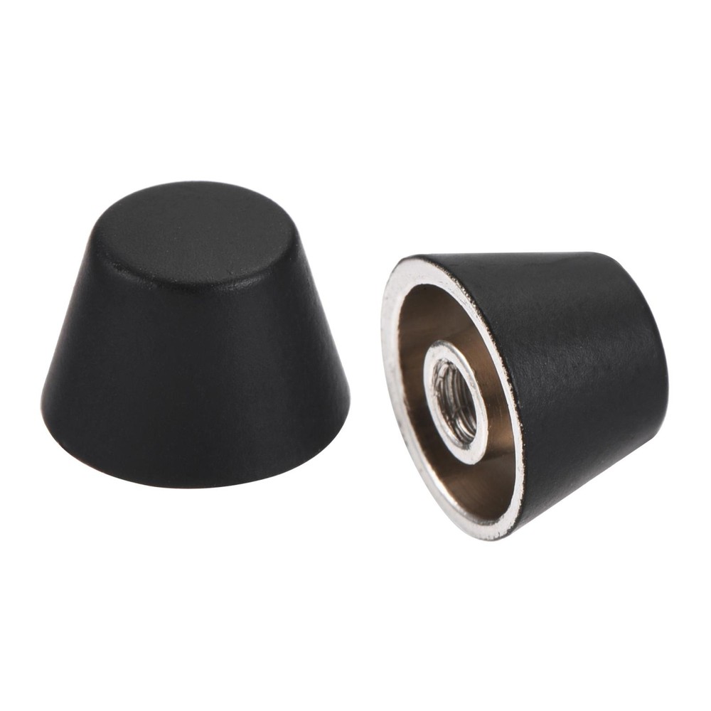 10x7mm Rivet Studs Screw Back Flat Cable Feet Stud Matte Tip 12pcs