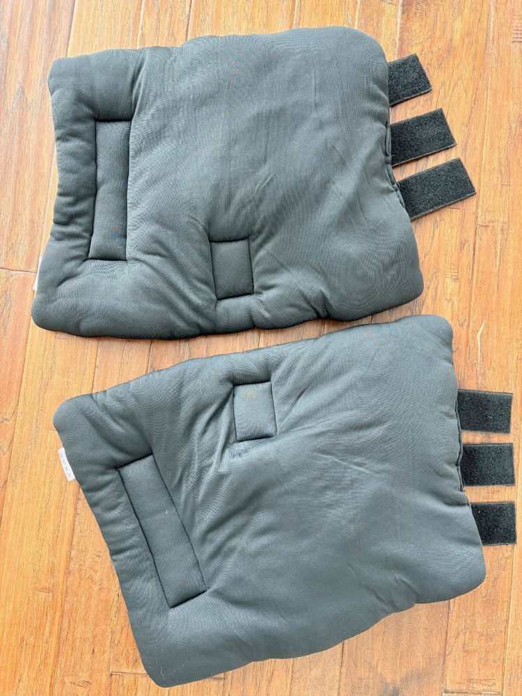 Back On Track Padded Hock Wraps - Small - Black