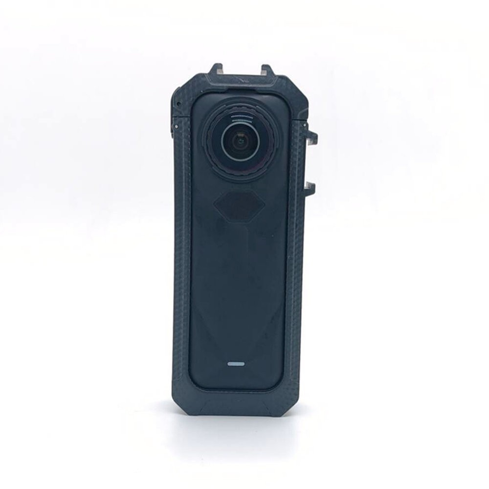 Magnetic Frame for Insta360 X5 Camera Black PC Cage with Precise Holes
