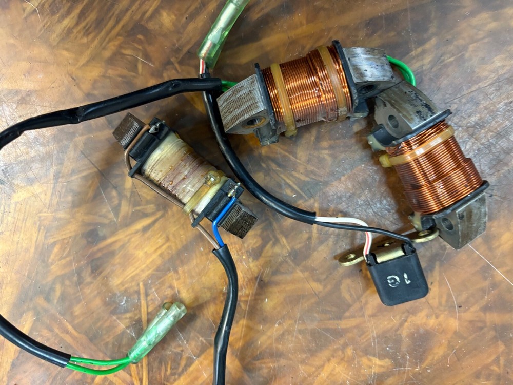 YAMAHA CHARGE COIL, LIGHTING COIL, COIL PULSER...