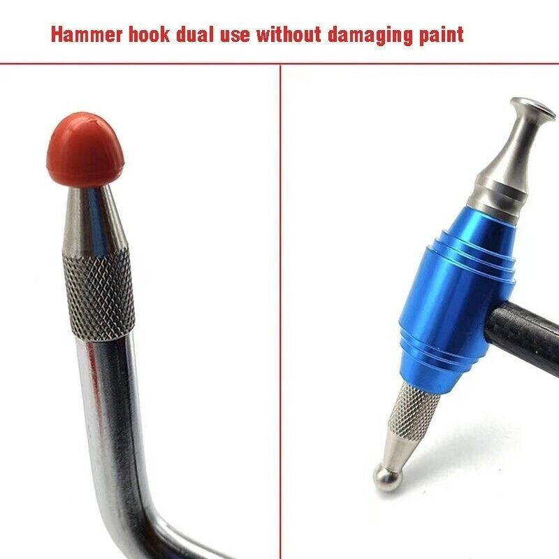 Rubber Tips Paintless Dent Repair Tools Hammer And Tips Hook Accessories