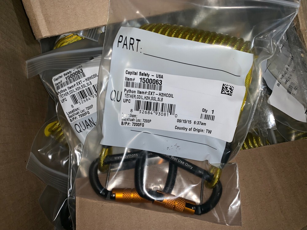 NEW OEM Python Hook To Hook EXT-H2HCOIL 1500063. QTY 1