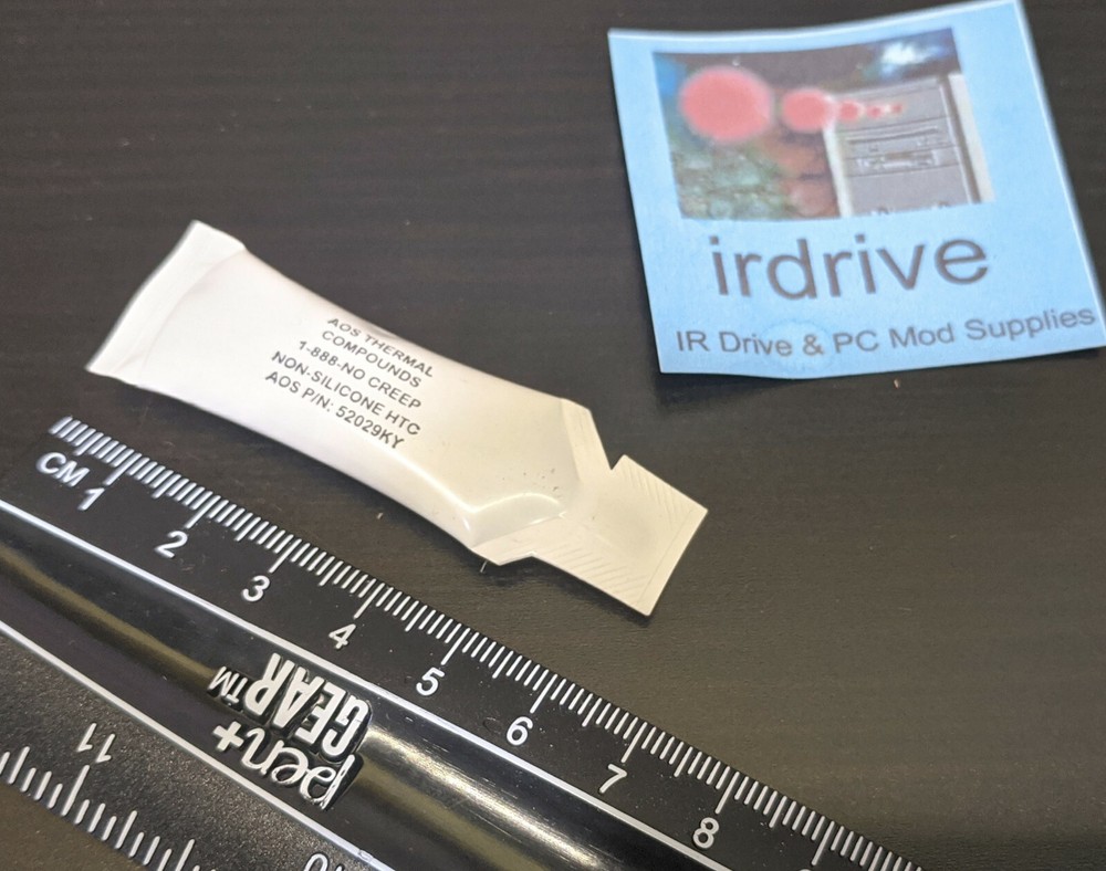 Lot 2: AOS THERMAL Non-Silicone HTC Heatsink IC/RAM/PC CPU Compound Grease/Paste