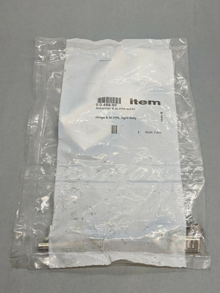 Item 0.0.488.90 Hinge 8 Al PP0 Light Duty