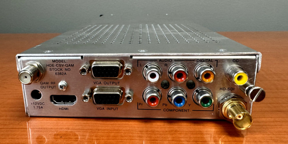 Blonder Tongue HDE-CSV-QAM MPEG-2 HD Encoder