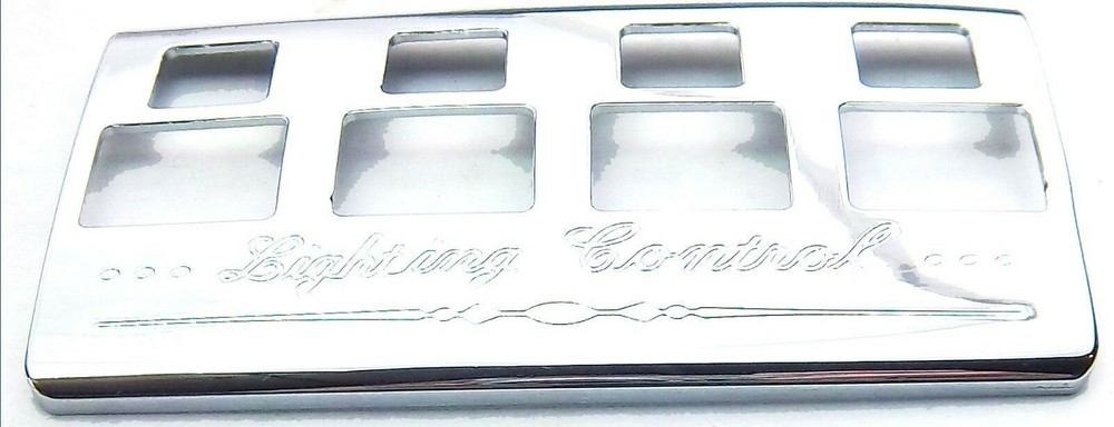 Light Switch Plate Control Panel for Kenworth 2006 & up W900 Plastic GG#68632