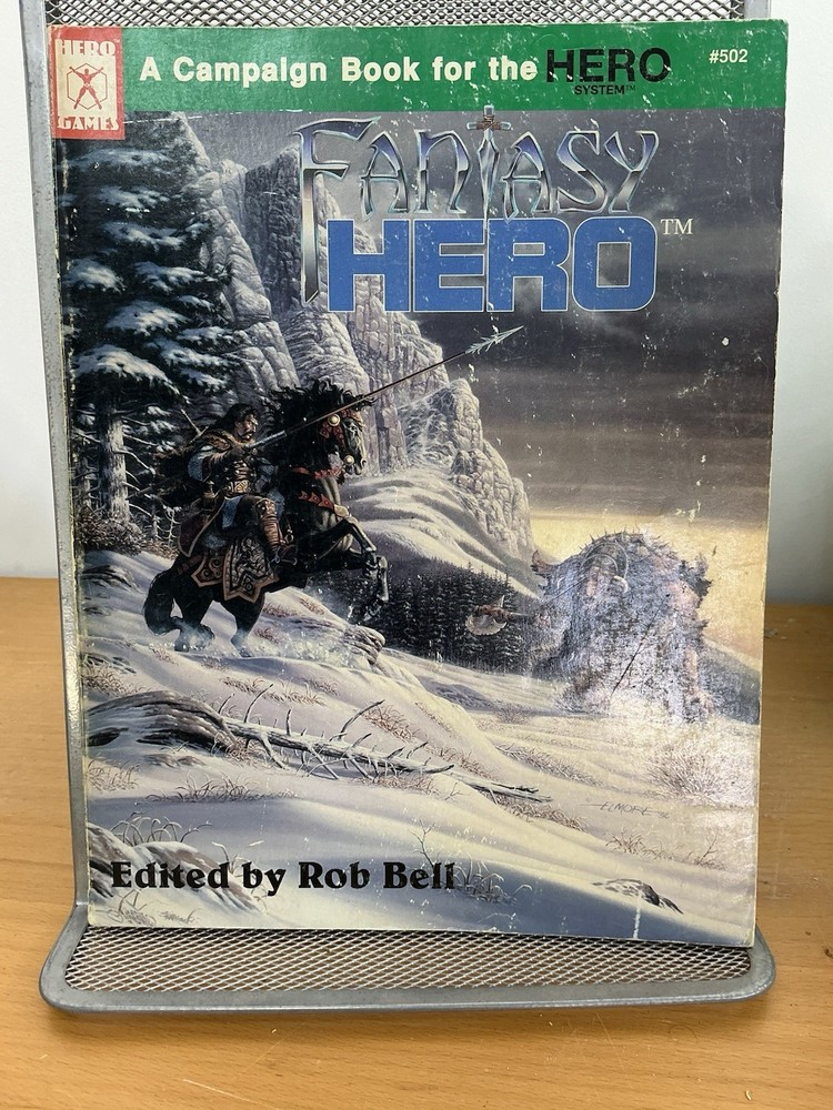 Hero System RPG 5th Edition Core Rulebook & Source Books