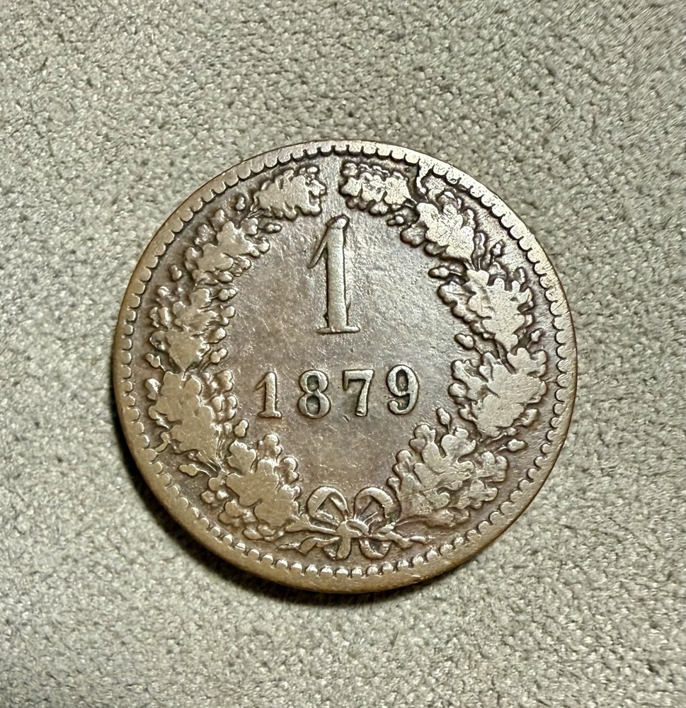 Austria 1879 1 Heller