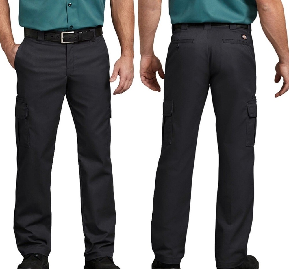 Dickie Uniform Work Pants Black 42x32 New No Tags
