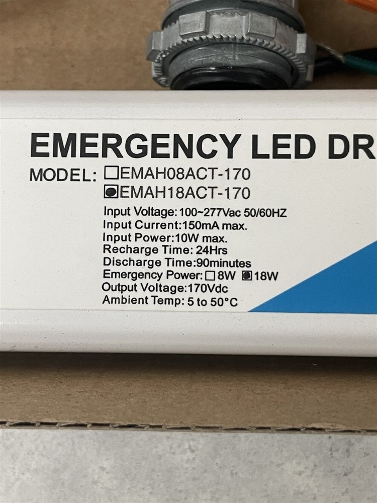 NewLite EMAH18ACT-170, 18W Emergency LED Driver
