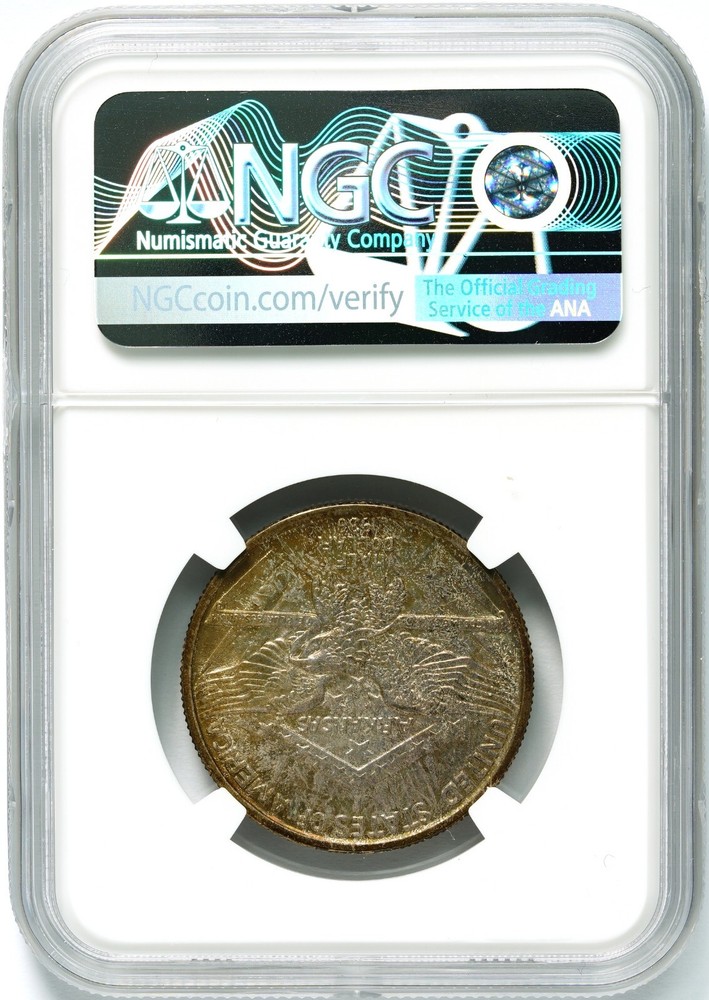 1936 (P) Arkansas Commemorative Half Dollar Robinson NGC MS-65