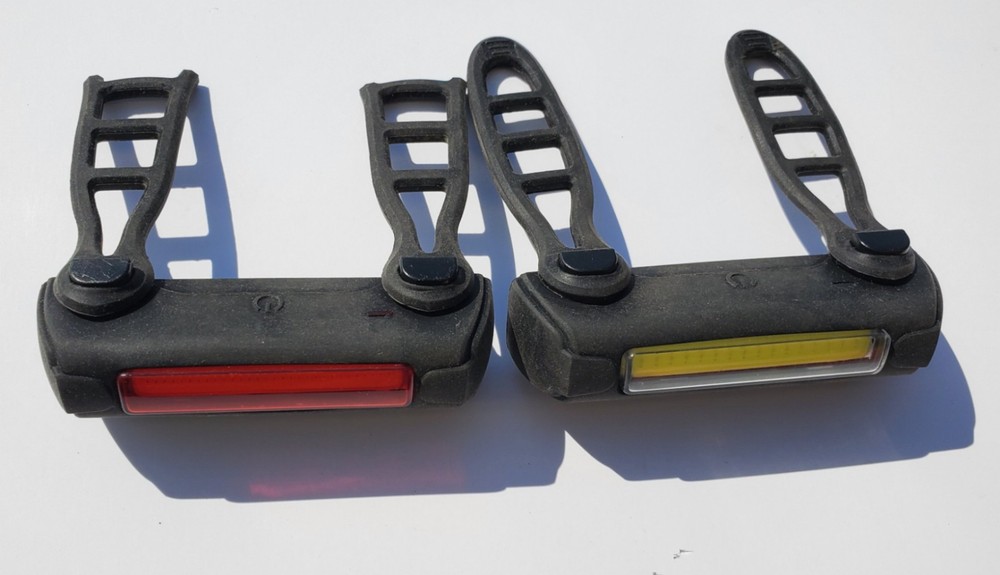 Boosted board Front and Rear Shread lights tested