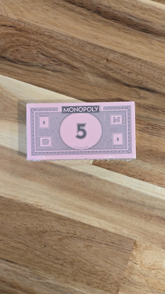 Genuine MONOPOLY MONEY Replacement Pack FACTORY SEALED - HASBRO