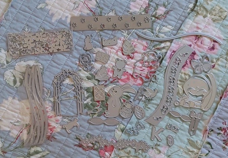 32 Piece Assorted Random Dies  New  Animals, Spring, Easter